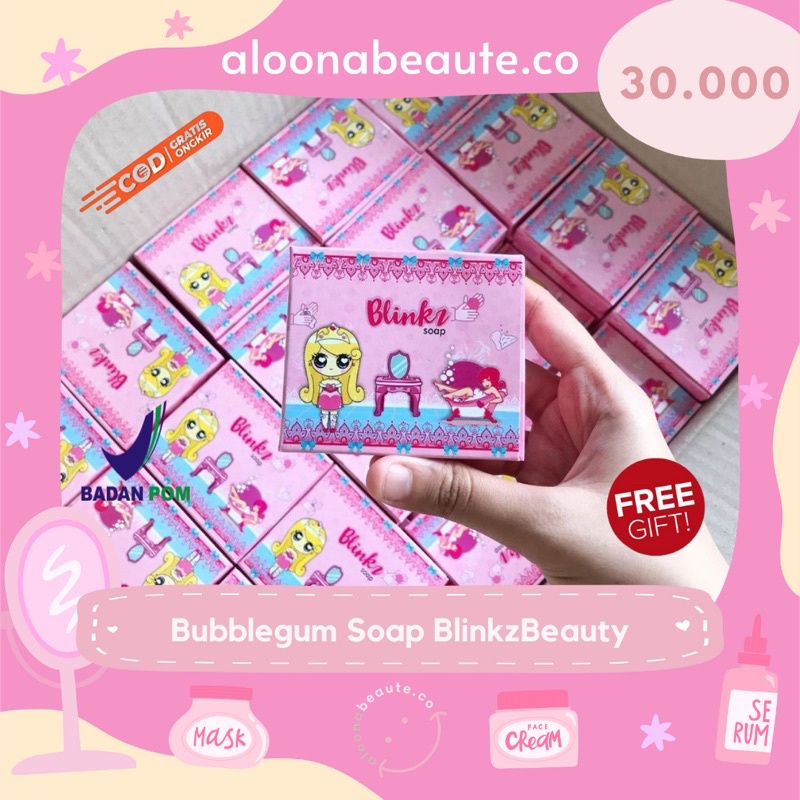 BLINKZBEAUTY Blinkz Soap penghilang belang & pencerah kulit BPOM