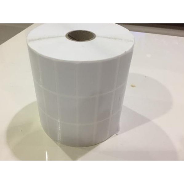 

÷& Label Sticker Barcode 33x15mm Semicoated(3 Lines isi 10.000Pcs)Core 1" ☨