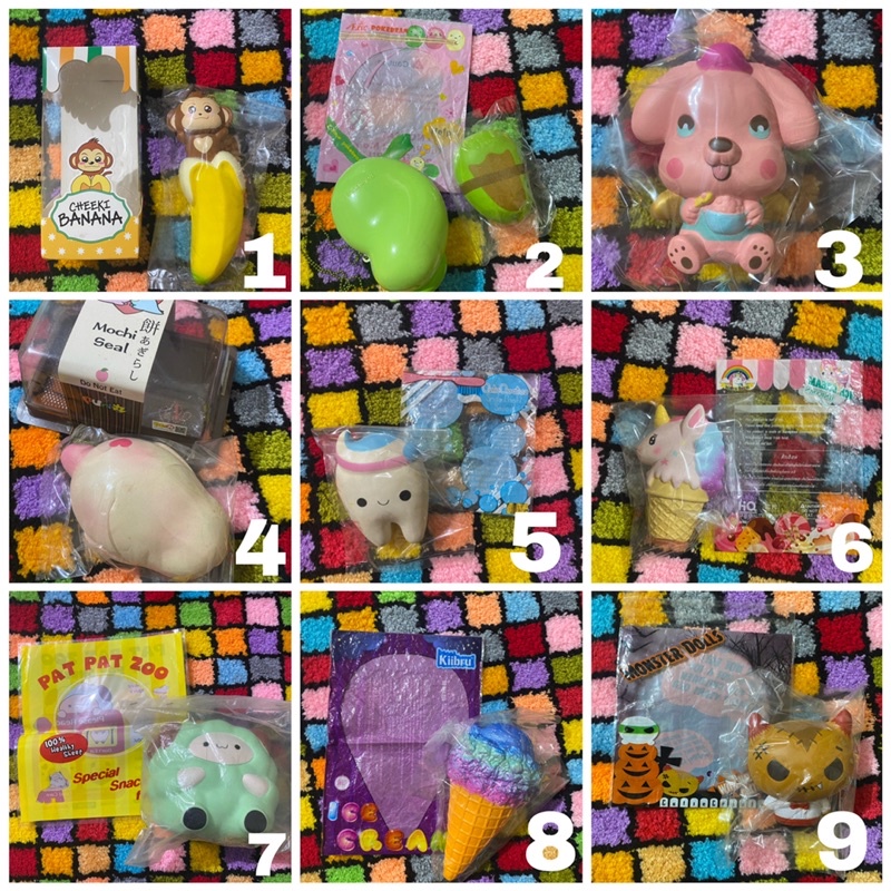 FLASH SALE SQUISHY LICENSED PRELOVED
