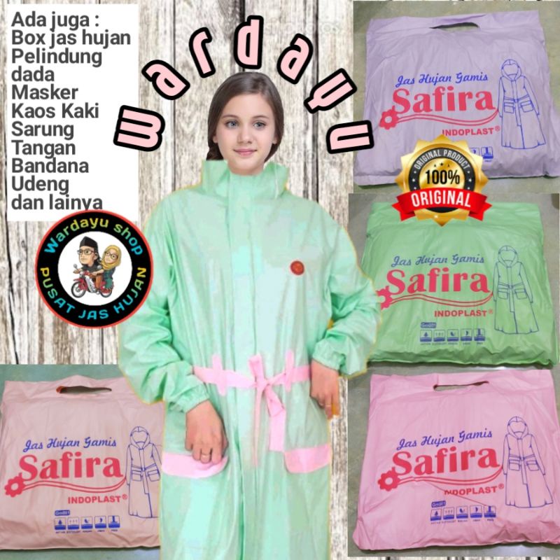 Jas Hujan Model Gamis Wanita Muslimah Plevia Salsabila Terbaru Kuat Harga Grosir Terlaris / Raincoat Cewek Mantel Stardust Syar'i Ponco Rok Terusan Syari Tebal