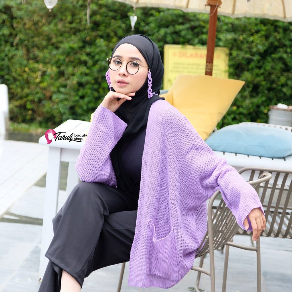 BAJU WANITA PREMIUM /  CARDI RAJUT KEKINIAN /CARDI RAJUT PREMIUM TEBAL / BAHAN RAJUT PREMIUM TS0498