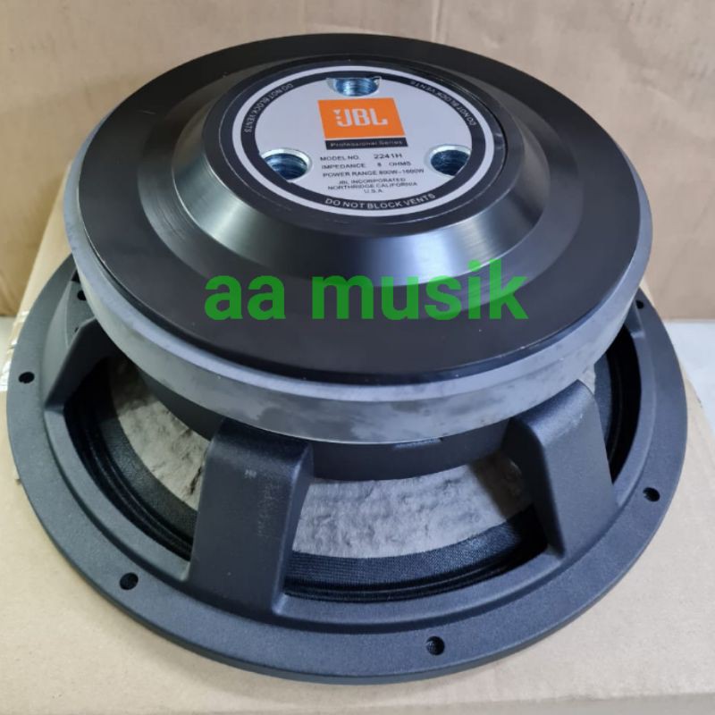 SPEAKER COMPONENT JBL 2241H 12 INCH VC 4 INCH 1600 WATT