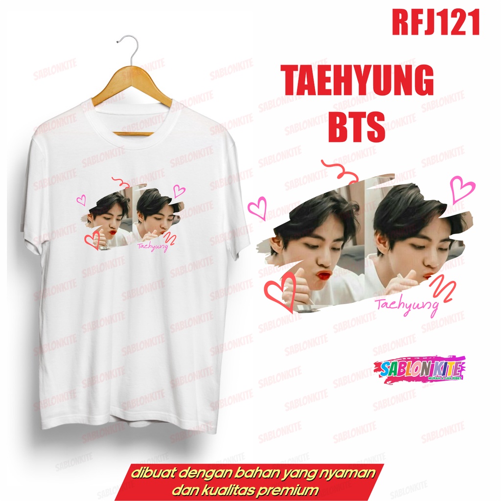 MURAH!!! KAOS KPOP TAEHYUNG KISS RFJ121