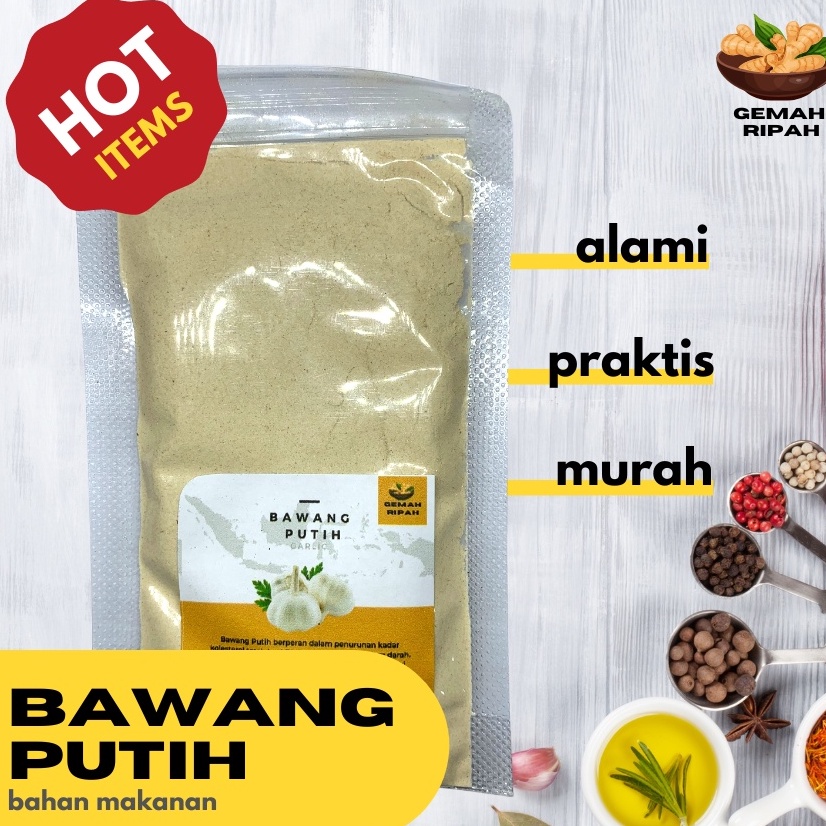 

Rasa Rempah Nusantara Garlic Powder / Bawang Putih Bubuk