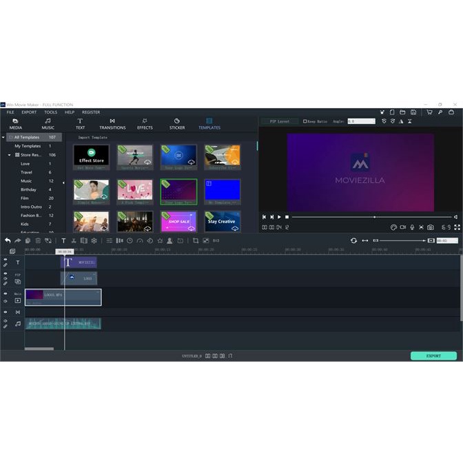 Software Movie Maker 2022 software slideshow video editing simple