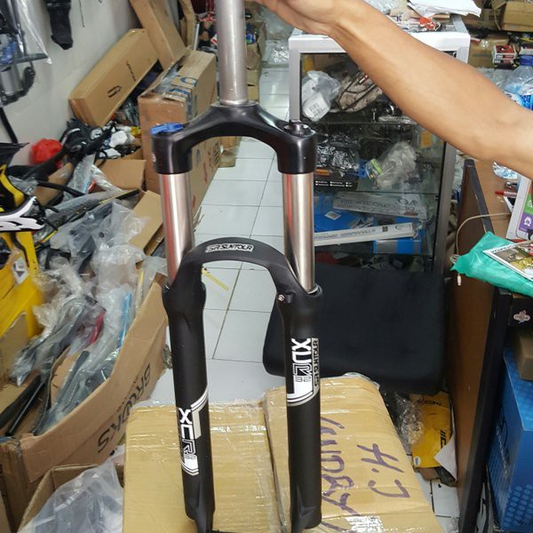 berkualitas  fork 27.5 XCR 32 travel 120  amanah