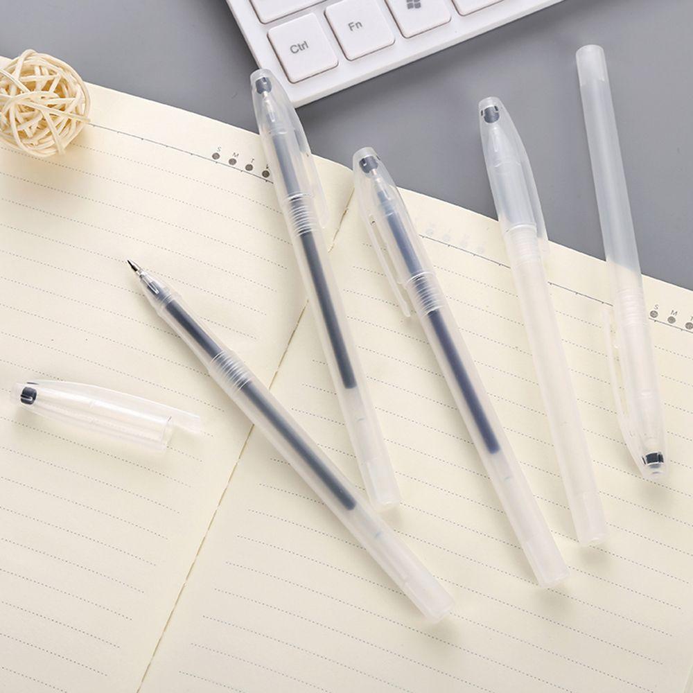 Suyo 10PCs / Set Pulpen Gel Simple Untuk Stationery