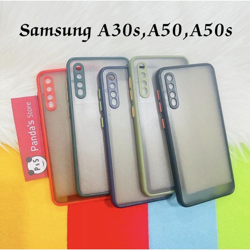 Case Samsung A30s, A50, A50s My choice + Pelindung Kamera softcase Original Dove Oil [PSS]