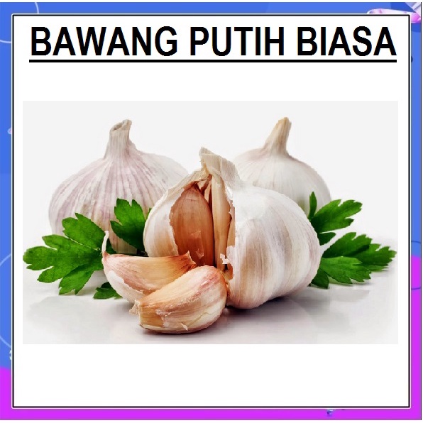 

BAWANG PUTIH BIASA 1 KG SUPER TANPA KUPAS