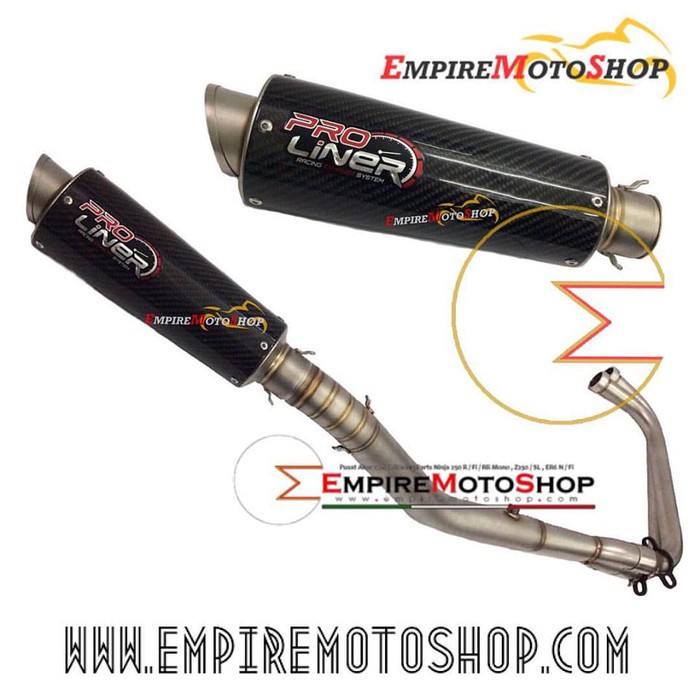 Jual Knalpot Proliner CBR250RR TR1 Carbon Long Limited