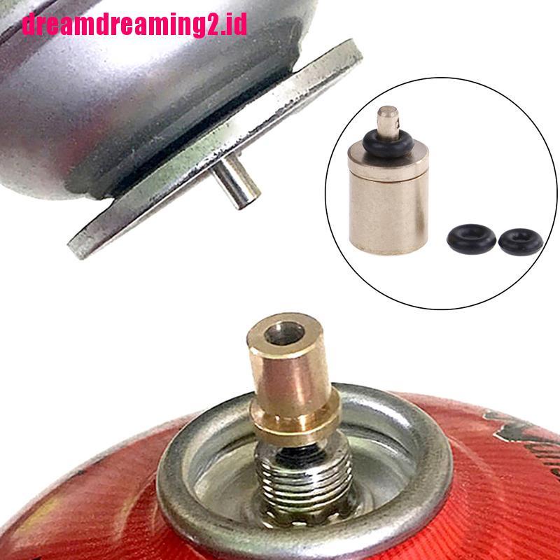 （✔✔❤Adapter Refill Tabung Gas Butana Bahan Tembaga Untuk Kompor Camping Outdoor