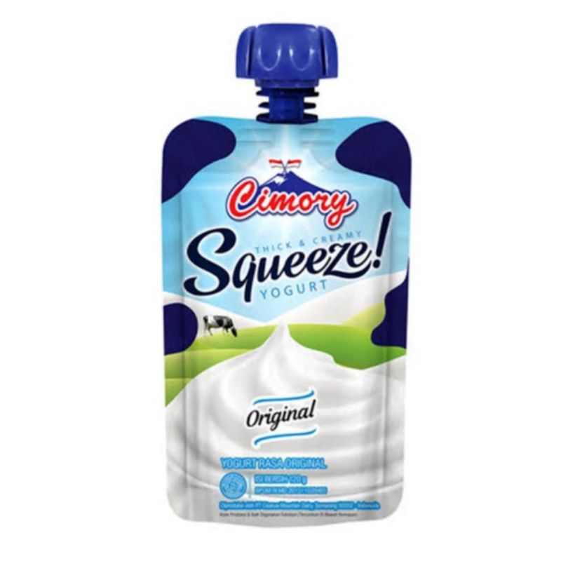 

Cimory Squeeze Yogurt original 120 gr