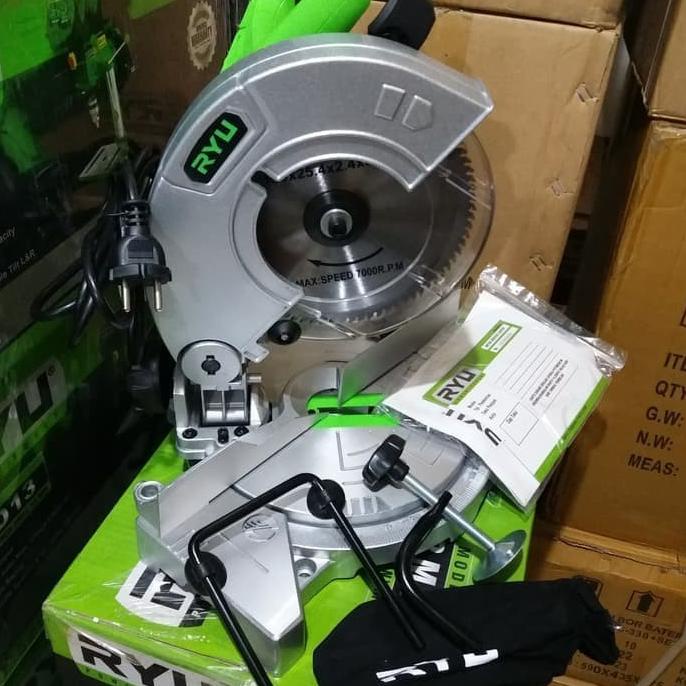 Mesin Potong Alumunium 7 Inch Tekiro Ryu Miter Saw Low Watt Rms180