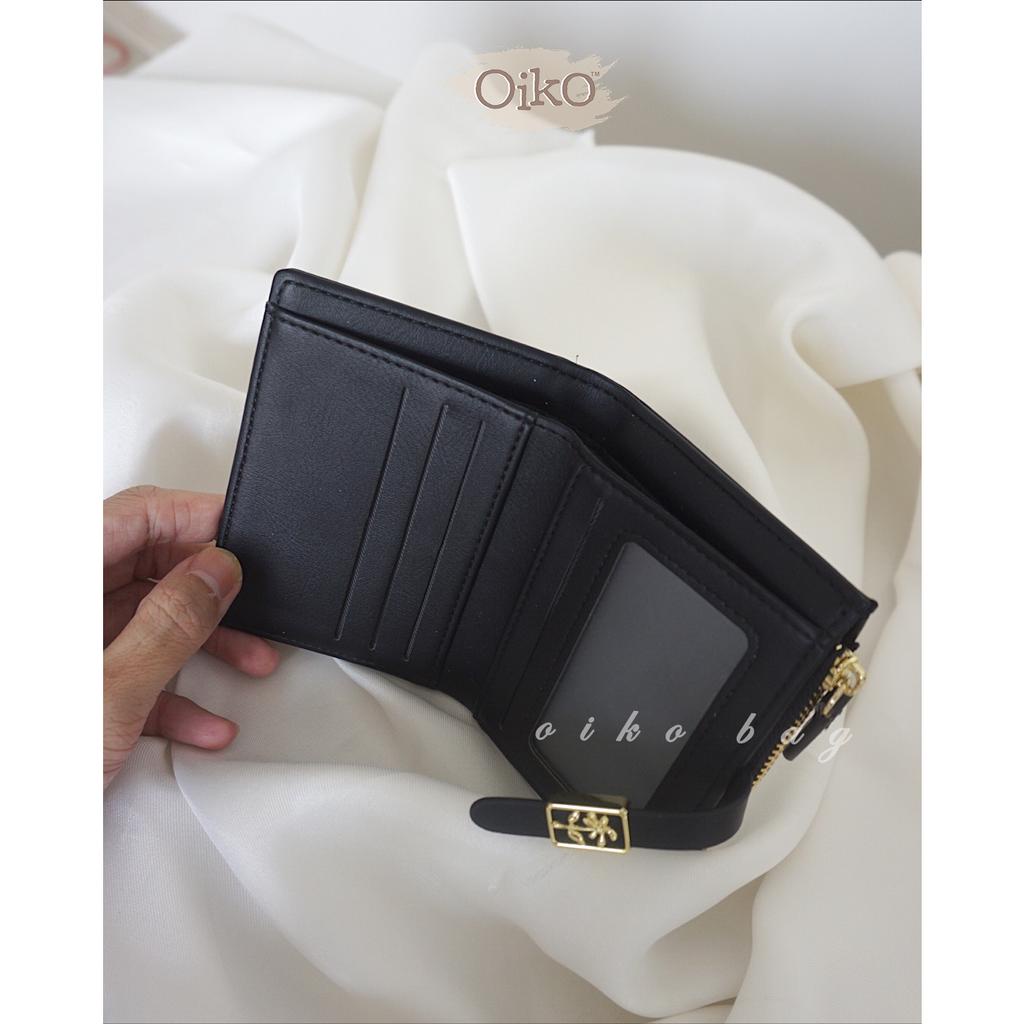 DOMPET WANITA KECIL OIKO FLOWER WALLET / DOMPET LIPAT / CARD HOLDER / DOMPET KARTU / DOMPET LUCU