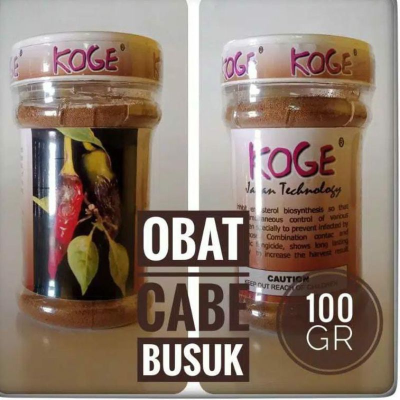 KOGE 100gr obat Busuk Cabe - Obat Anti Busuk Cabe
