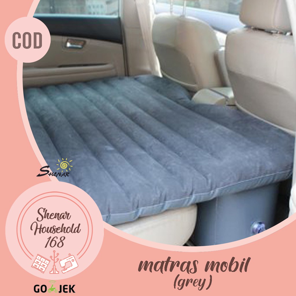 KASUR MOBIL/ MATRAS SERBAGUNA/ AIR BED KASUR ANGIN MOBIL /MATRAS MOBIL + POMPA, SHENAR