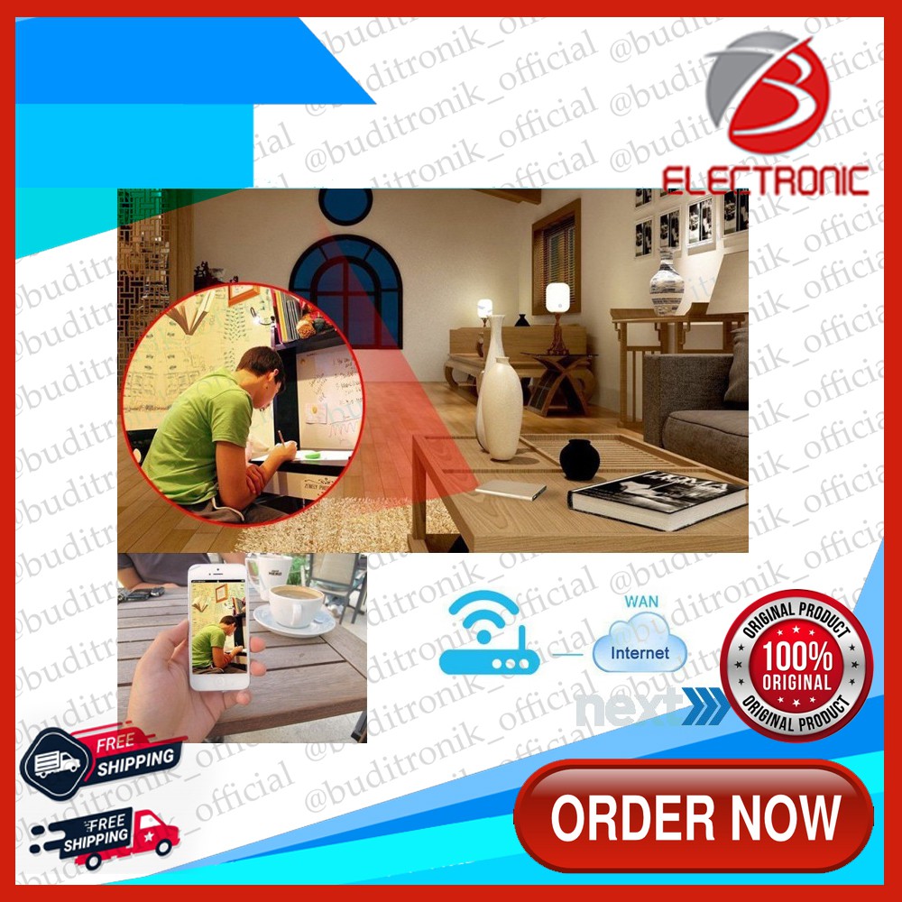 Ip Spy Power Bank H8 Kamera Tersembunyi / Camera H8 1080p Hidden Camcorder Infrared - Wifi-3