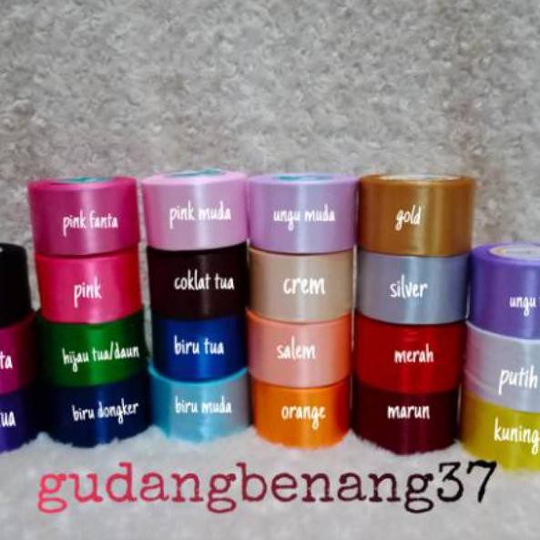 

Diskon Promo M8G Pita satin 2inch/5cm 0K Y WFP