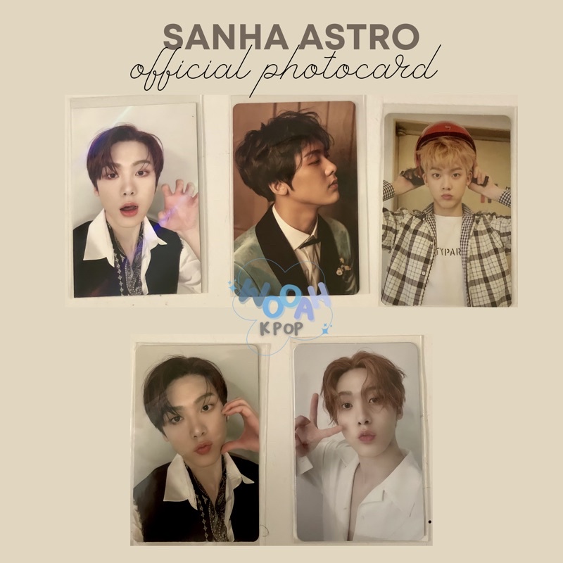 SANHA OFFICIAL PHOTOCARD PC