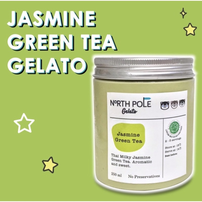 

Jasmine Green Tea - North Pole Gelato