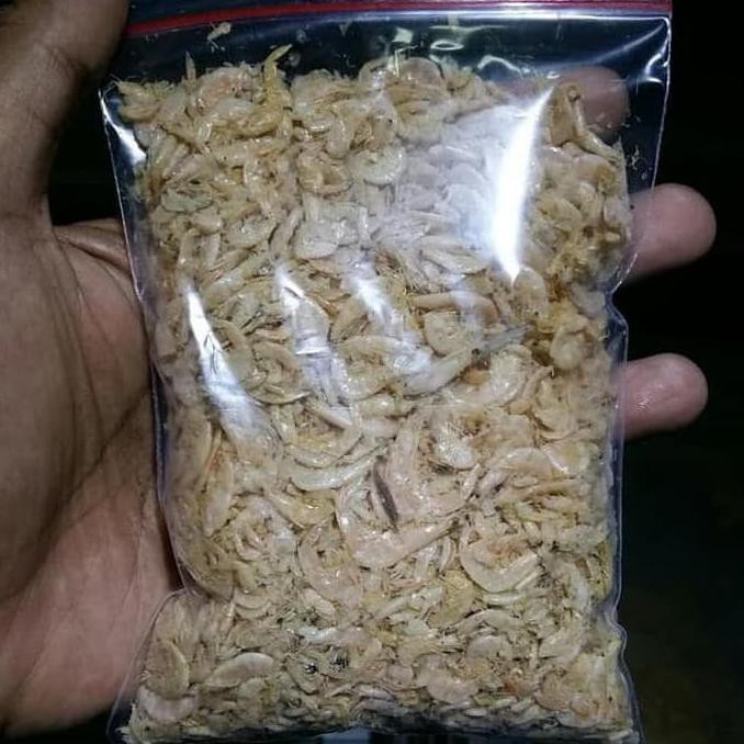 

HOT SALE udang kering laut 100gram utk makanan anak kura size 2cm sd