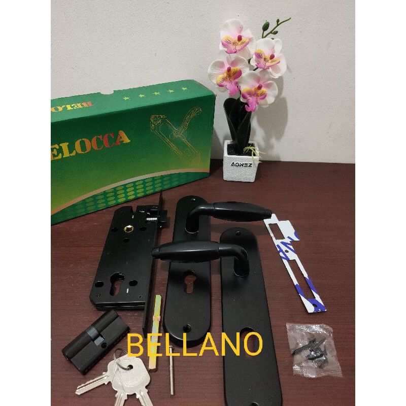 Kunci pintu, handle pintu merk Bellocca type FE 380 Black