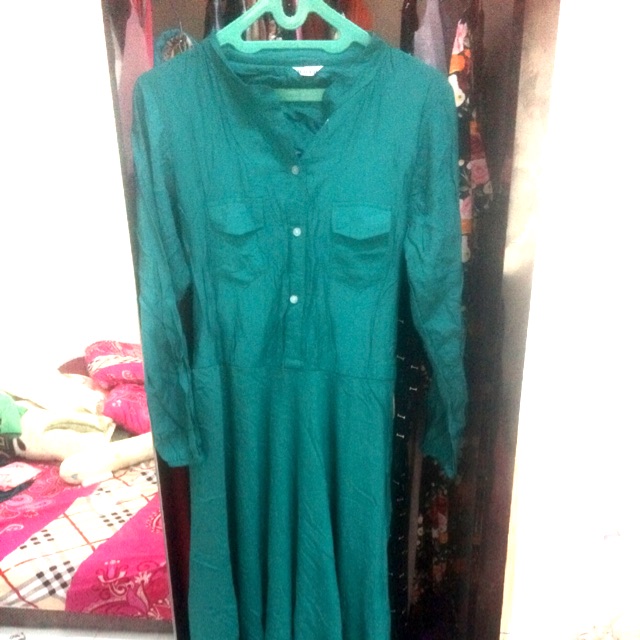 DRESS/GAMIS HIJAU TOSCA