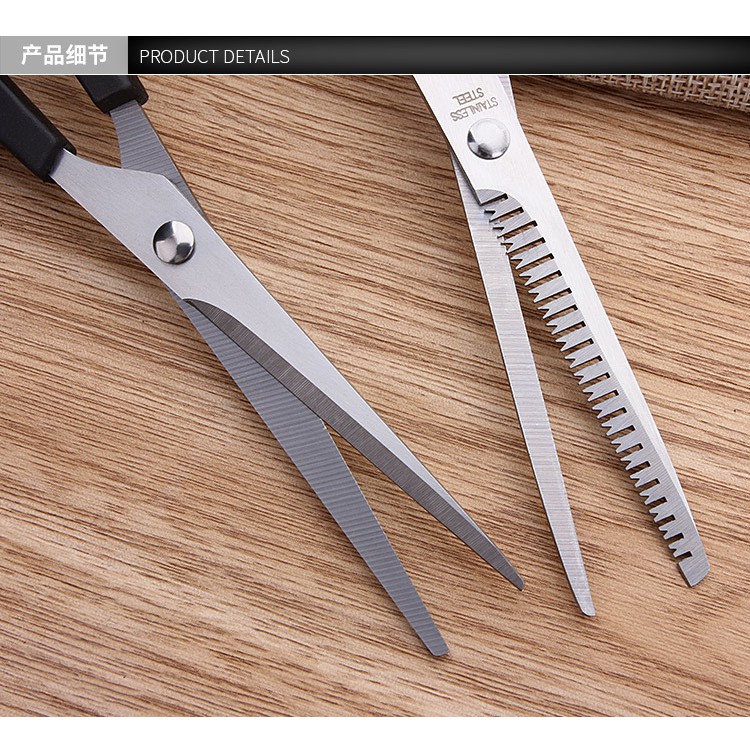 SHS set 3 pcs hair salon gunting sisir sasak rambut hairdressing