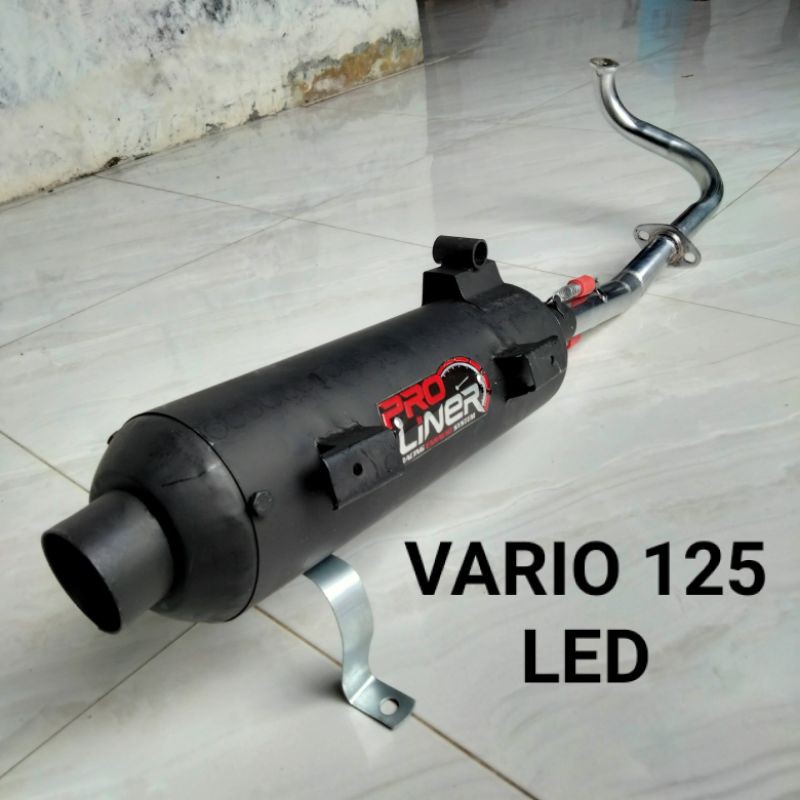 Knalpot Tsukigi Standar Bass adem Vario 125 LED / Vario 125 New