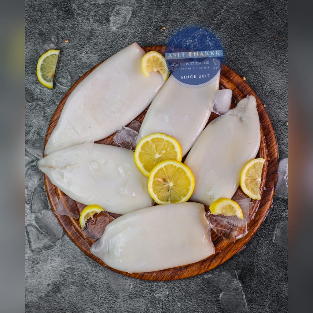 

Cumi Tube / CUMI KUPAS / CUMI BERSIH / CUMI FROZEN / TUBE SQUID / CUMI SEGAR