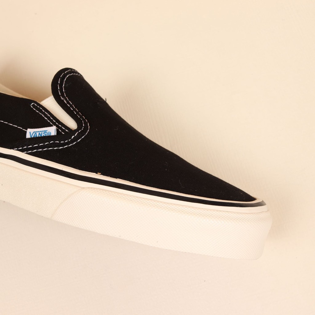 Sepatu Vans Slip On 44 DX (Anaheim Factory) Classic Black White