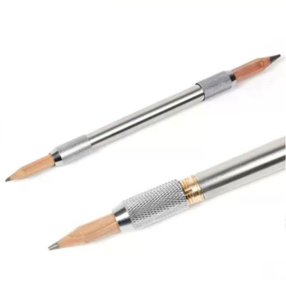 ELEGANT Tool Pencil Lengthened Art Holder Pencil Extender Drawing Write School Sketch Double Ended/Multicolor