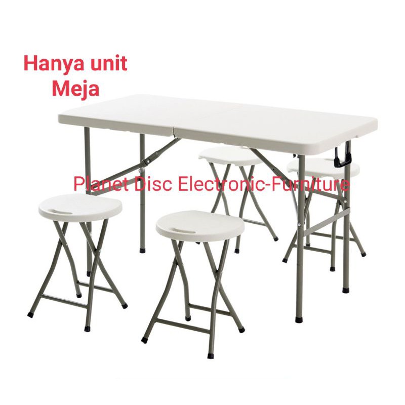 Meja Lipat Plastik Meja Makan Meja Cafe Folding Table Meja Taman Meja Teras Meja Restoran