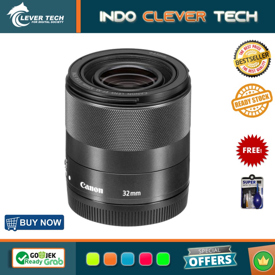 Canon EF-M 32mm f/1.4 STM Lens - Garansi Resmi
