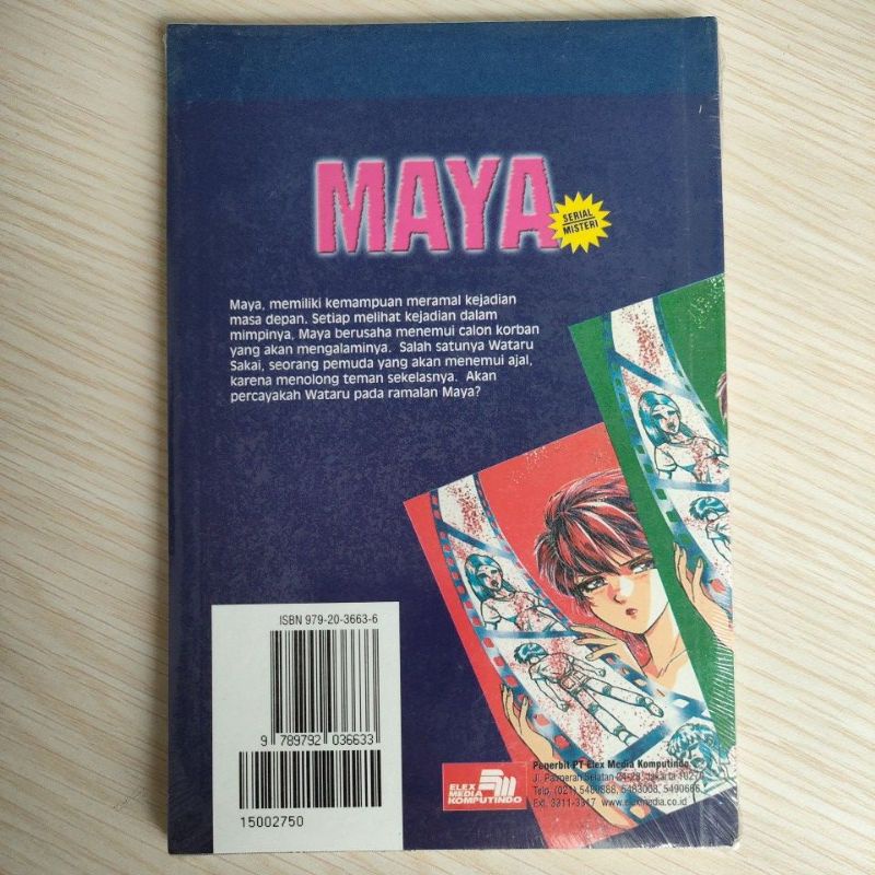 serial misteri / komik Maya vol 1,2,5,6,8