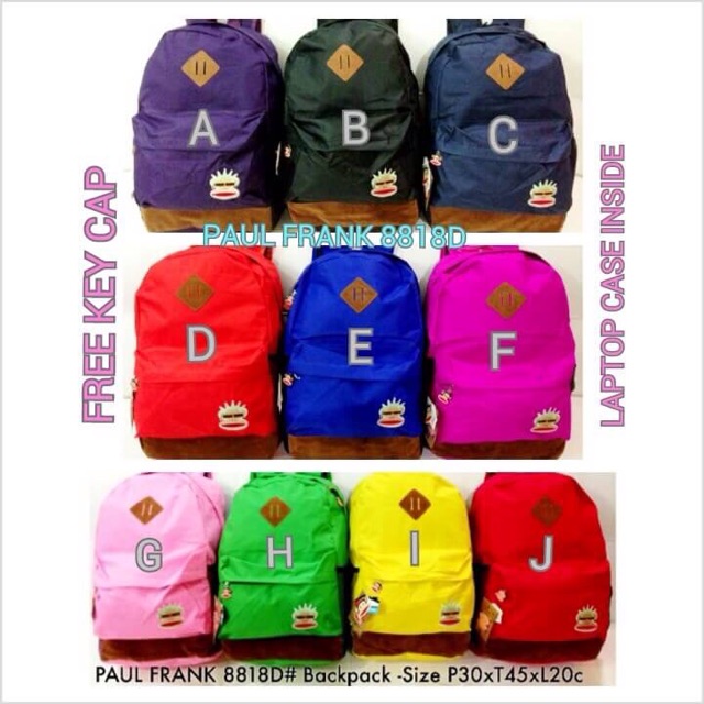 Tas paul frank 881D# bacpack