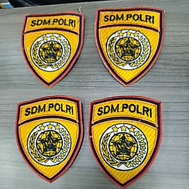 bed bordir SDM polri