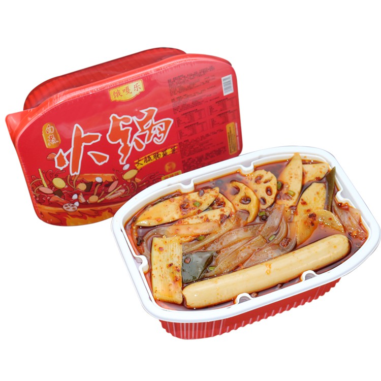 mie Sichuan Sayuran, sosis, daging babi