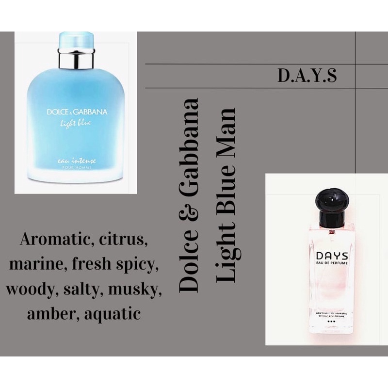 Dolce & Gabbana Light Blue Man