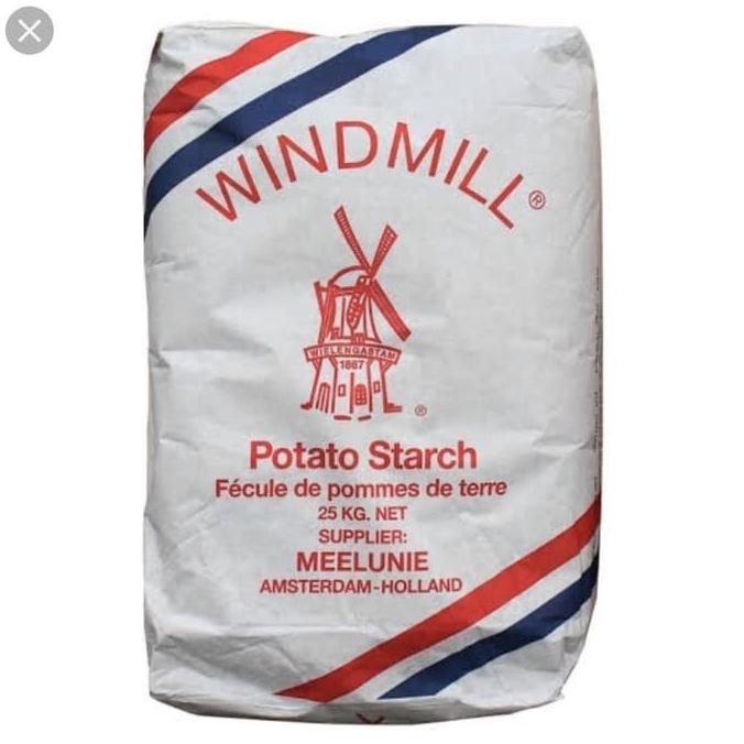 

WindMill Potato Starch / Sang Fen 25Kg Gosend / Grab only