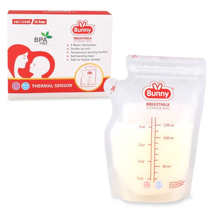 Morinz Lusty Bunny Breastmilk Kantong ASI 100ml/120ml/200ml