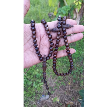 tasbih gaharu asli tasbih kayu gaharu grade A tasbih gaharu wangi tasbih gaharu super tasbih 99