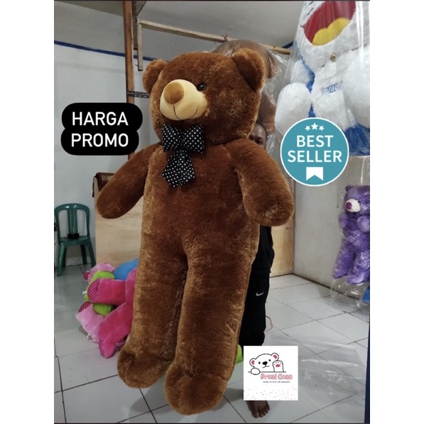 boneka teddy bear beruang besar super jumbo 150cm 1,5meter import murah