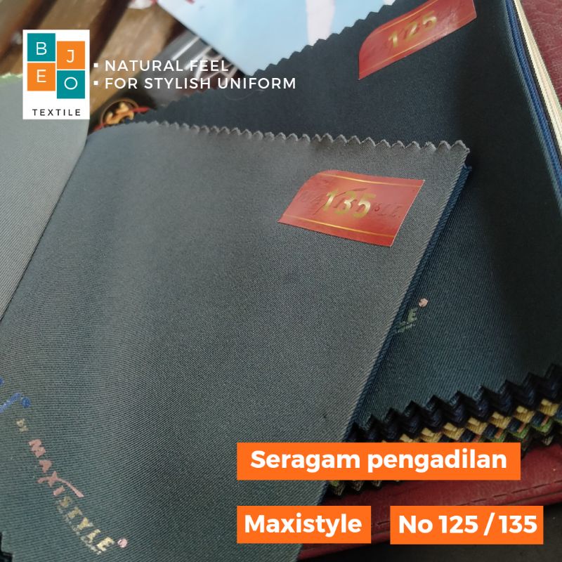 kain seragam mahkamah agung pengadilan maxistyle