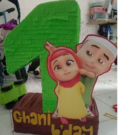 pinata angka Nusa dan Rara