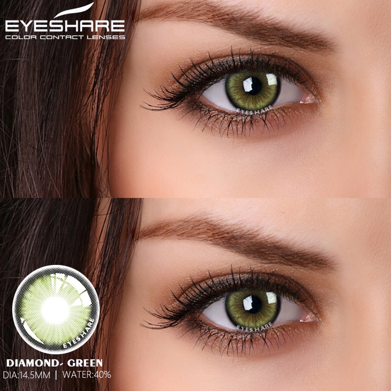 [✅COD] Softlens  (0.00 S/D -6.00) Exoticon 14.5MM GREY BROWN BLUE Lensa Kontak Warna Soflens Min Softlens Abu-abu Softlens Grey