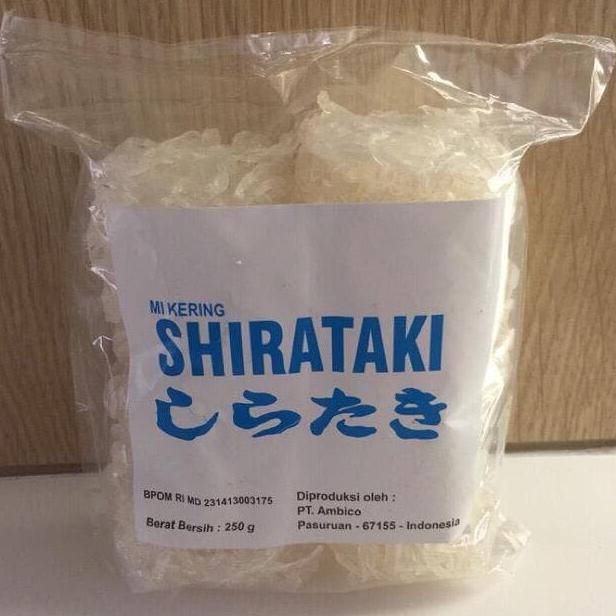 

Shirataki Kering (Dry Shirataki) Isi 250 Gram (10 Buah) Diet Keto