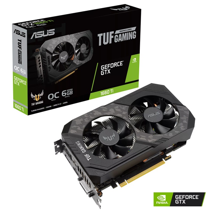 ASUS TUF Gaming GeForce GTX 1660 Ti 6GB Evo OC