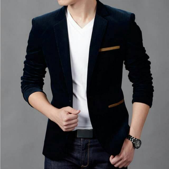 JAS RESMI, JAS SANTAI, JAS MURAH, BLAZER MURAH, BLAZER PRIA, BLAZER KOREA, BLAZER WARNA HITAM