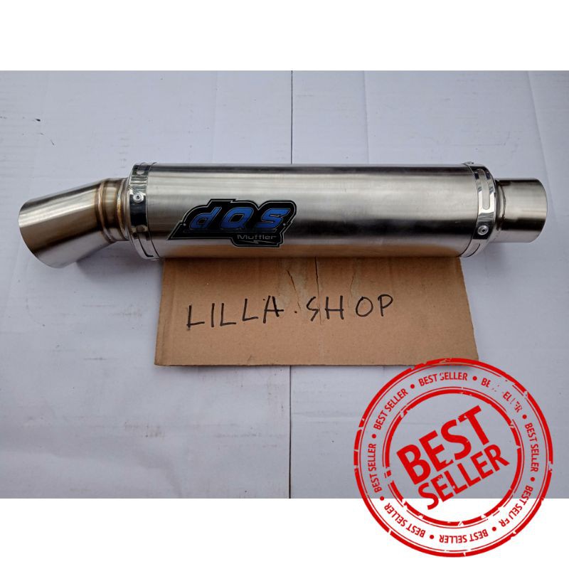 silincer knalpot dos jrm rcb rspeed kawahara bulat 3inc ujung corong